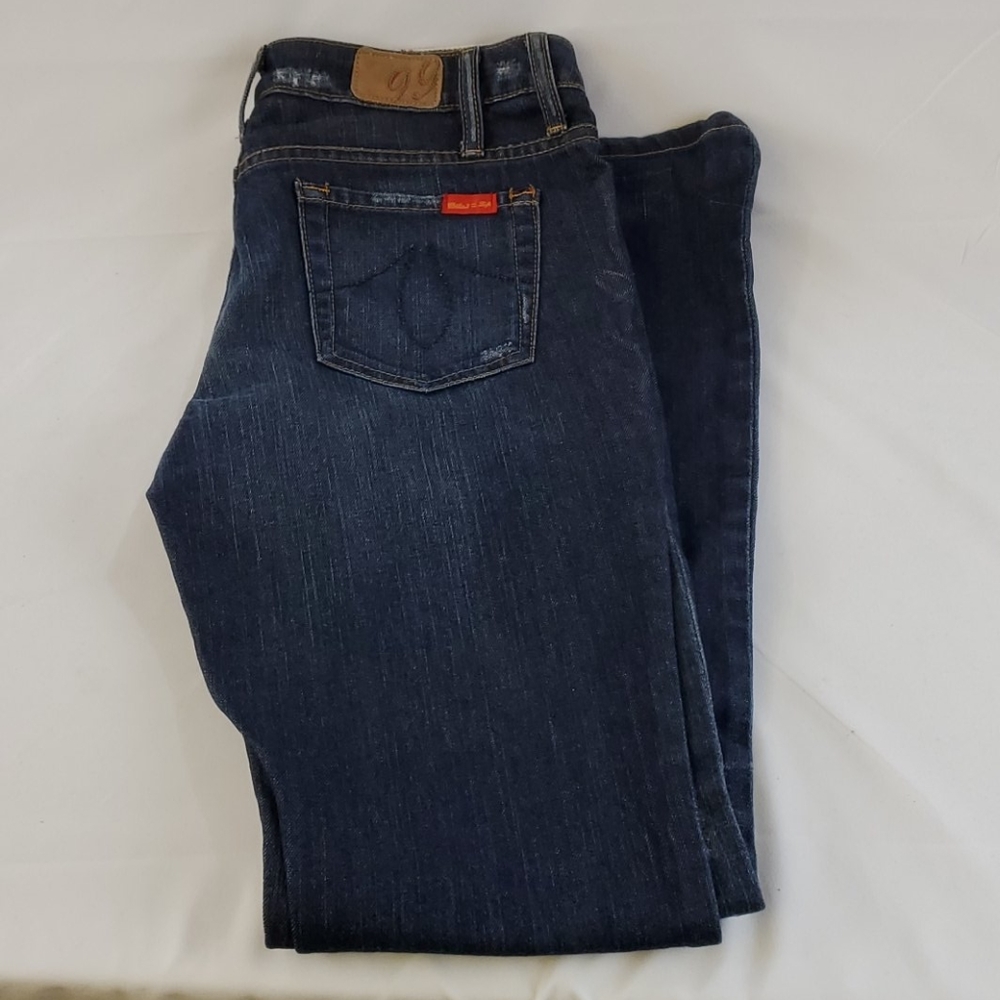 Level 99 blue flaired jeans size: 8